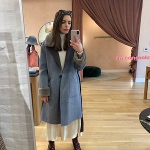 Petite Studio Elsa Wool Coat- Reversible